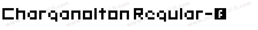 Charganolton Regular字体转换